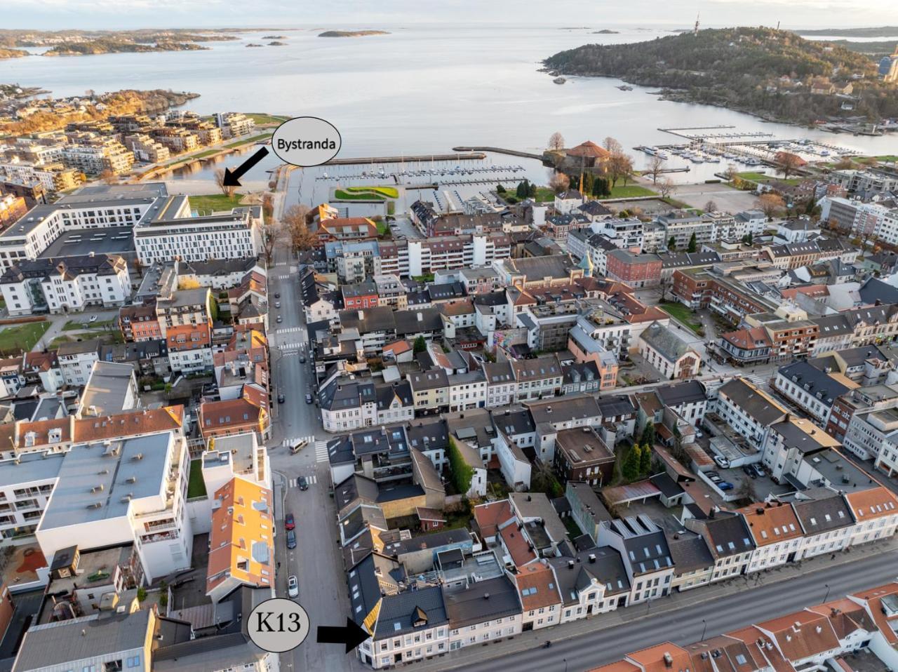 KRSferie leiligheter i sentrum Kristiansand Eksteriør bilde